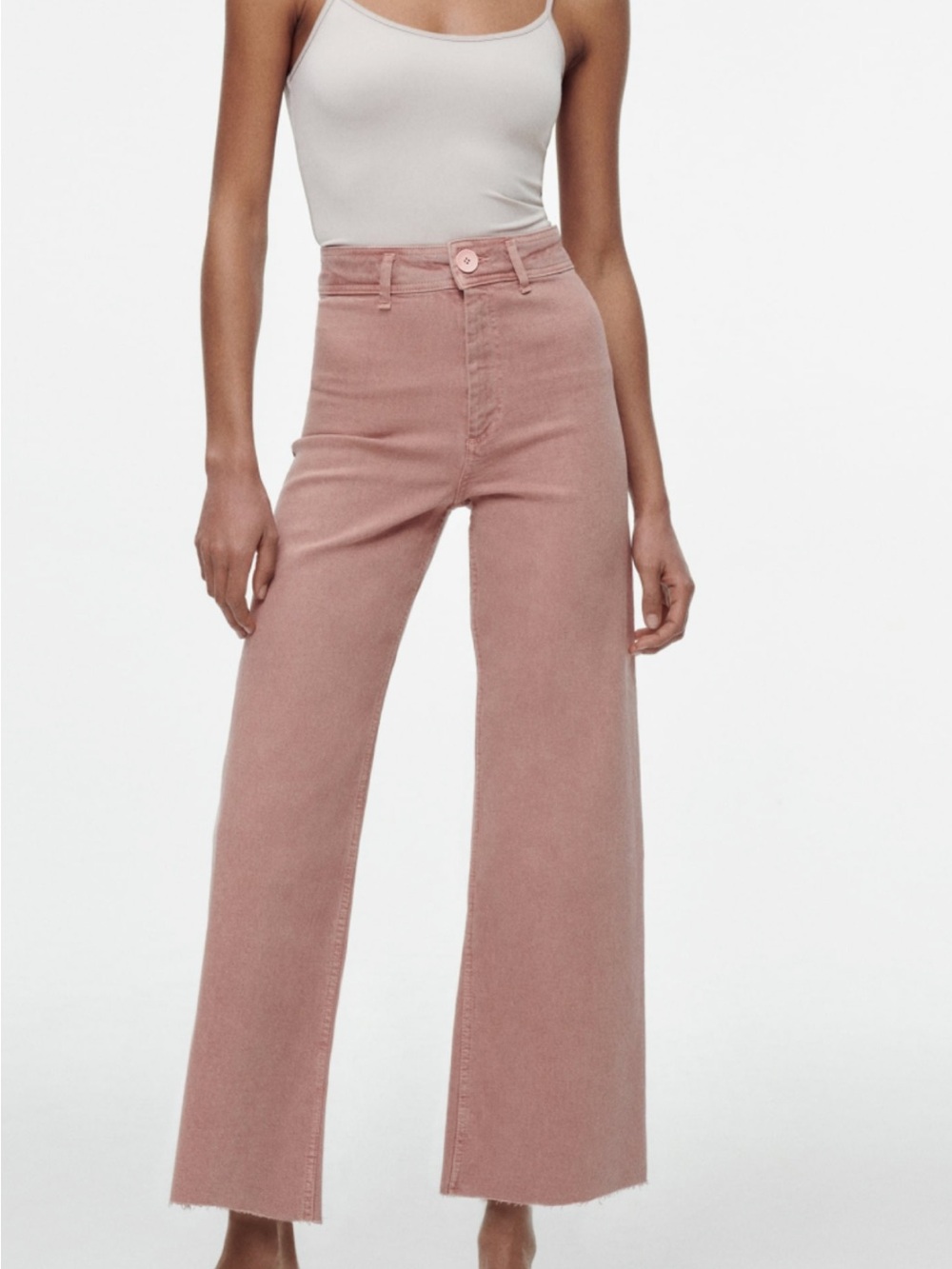 Zara The Marine Straight denim pants